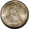 Image 1 : 1875-S 20C MS65 NGC. MPD-003. The top of an 8 is mispl