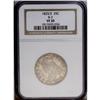 Image 1 : 1825/4/3 25C VF30 NGC. B-2, R.2. Traces of luster are
