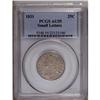 Image 1 : 1831 25C Small Letters AU55 PCGS. B-1, R.3. A rising d