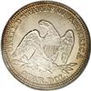 Image 2 : 1853 25C No Arrows MS66 PCGS. Although the PCGS popula