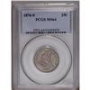 Image 1 : 1876-S 25C MS64 PCGS. Type Two Reverse. Lushly toned i