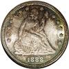 Image 1 : 1888 25C MS67 NGC. Spectacular quality in a Seated qua