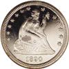 Image 1 : 1890 25C PR67 Deep Cameo NGC. The radiant white device