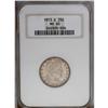 Image 1 : 1913-D 25C MS65 NGC. Speckles of charcoal-gray are dis