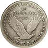 Image 2 : 1916 25C VG8 ANACS. Silver-gray surfaces with splashes