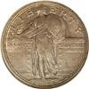 Image 1 : 1916 25C AU58 Full Head NGC. A bold striking for this