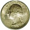 Image 1 : 1932-D 25C MS64 PCGS. Each side exhibits a partially t