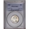 Image 1 : 1944 25C MS67 PCGS. Deep honey-gold and blue border co