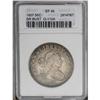 Image 1 : 1807 50C Draped Bust XF45 ANACS. O-110a, R.3. Die crum