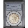 Image 1 : 1821 50C AU55 PCGS. O-105, R.1. This single-use revers