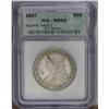 Image 1 : 1827 50C Square Base 2 MS62 ICG. O-106, R.2. Apple-gre