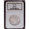 Image 1 : 1827 50C Square Base 2 MS63 NGC. O-135, R.3. A later d