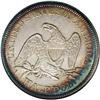 Image 2 : 1851 50C MS62 ANACS. WB-101. The normal date obverse o
