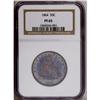 Image 3 : 1864 50C PR65 NGC. Beautifully toned in a swirling mix