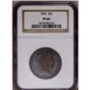 Image 1 : 1892 50C PR64 NGC. Deeply and consistently toned in sh