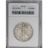 Image 1 : 1921-S 50C VF30 ANACS. This appealing, medium gray exa