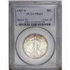 Image 1 : 1927-S 50C MS63 PCGS. Whispers of lavender and cobalt-
