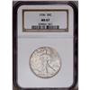 Image 1 : 1936 50C MS67 NGC. Freckles of olive-green toning grav