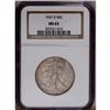 Image 1 : 1937-D 50C MS65 NGC. Smoky-gray patina is imbued with