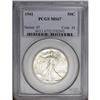 Image 1 : 1941 50C MS67 PCGS. This frosty-white Superb Gem boast