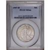 Image 1 : 1947-D 50C MS66 PCGS. Appealing satiny surfaces with a