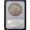 Image 2 : 1841 S$1 AU55 NGC. Medium gray toning with violet acce