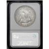 Image 2 : 1842 S$1 AU58 NGC. A moderately toned slider with exte