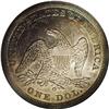 Image 2 : 1860-O S$1 MS62 ANACS. Colorful obverse and reverse to