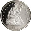 Image 1 : 1871 S$1 PR66 Ultra Cameo NGC. From the first variety