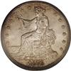 Image 1 : 1876 T$1 MS64 PCGS. The unabraded surfaces on this lov