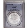Image 1 : 1878 7/8TF S$1 Strong MS64 PCGS. Silver-gray surfaces