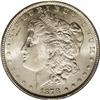 Image 1 : 1878 7/8TF S$1 Strong MS65 PCGS. A lovely Gem with lus