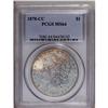 Image 1 : 1878-CC S$1 MS64 PCGS. The frosty-textured surfaces ar