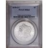 Image 1 : 1878-CC S$1 MS64 PCGS. Brilliant and intricately detai