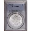 Image 1 : 1878-CC S$1 MS64 PCGS. Satiny, brilliant surfaces, wit