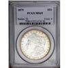 Image 1 : 1879 S$1 MS65 PCGS. Mostly brilliant with sharp design