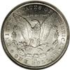 Image 2 : 1879-CC S$1 MS61 NGC. Bright luster throughout and a s