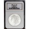 Image 1 : 1881-CC S$1 MS65 NGC. A frosty, lustrous, and sharply