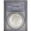 Image 1 : 1881-CC S$1 MS65 PCGS. Well struck with bright, snow-w
