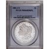 Image 1 : 1881-CC S$1 MS64 Deep Mirror Prooflike PCGS. The sharp