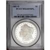 Image 1 : 1881-O S$1 MS64 Deep Mirror Prooflike PCGS. Sharply st