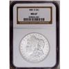 Image 1 : 1881-S S$1 MS67 NGC. Bright, frosty surfaces are nearl