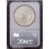 Image 2 : 1881-S S$1 MS67 NGC. Brilliant reverse, with obverse w