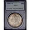 Image 1 : 1881-S S$1 MS67 PCGS. A Superb example of this common