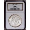 Image 1 : 1882-CC S$1 MS66 NGC. An appealing specimen of the alw