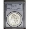 Image 1 : 1882-CC S$1 MS66 PCGS. Highly lustrous surfaces are ne