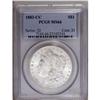Image 1 : 1883-CC S$1 MS66 PCGS. Brilliant, creamy and exception
