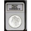 Image 1 : 1884-CC S$1 MS66 NGC. Sharply struck and untoned, with