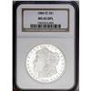 Image 1 : 1884-CC S$1 MS65 Deep Mirror Prooflike NGC. Profoundly