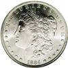 Image 1 : 1884-O S$1 MS67 NGC. Sharply struck with frosty luster
